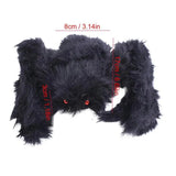 Fake Spider Hairy Giant Spider With Red Eyes Prank Prop Halloween Decorations For Restaurants Theater Shows Cafes Classrooms