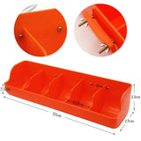 Farm Piglet Feeder Trough Thicken  Plastic Automatic Feeding Pig Sow Feeder Delivery Bed Feeding Trough Farming Equipment