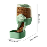 Ferret Food Bowl For Cage Pets Food Hangings Bowl High Capacity Dogs Cage Feeder Automatic Pets Food Hangings Bowl Candy Colors