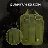 First Aid Kit Bag Portable Tactical Emergency Travel Survival Rescue Handbag Waterproof Camping Pouch Patch Bag Case