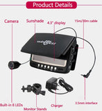 Fish Camera Video Fish Finder 4.3 Inch Monitor Camera Kit Fish Detection Surveillance Cameras For Winter Underwater Ice Fishing