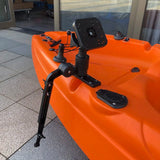 Fish Finder Base Bracket Transducer Mounting Fish Finder Mount For Kayak Fishing Adjustable Orientation Outdoor Fish Accessories