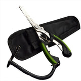 Fish Pliers Ergonomics Anti-slip High-strength Multifunctional Cut Fishing Line Fishing Tied Hooks Pliers Angling Equipment