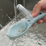 Fish Scale Grille Scraper Fish Cleaning Tool with Cover Scraper Household Kitchen Cooking Carp Fishing Accessories