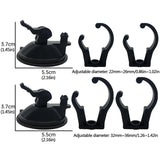 Fish Tank Heating Rod Holder Clamp Clip With Suction Cup For Fishbowl Fish Tank Supplies Aquarium Décor For Holding Led Light