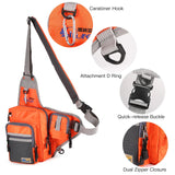 Fishing Bag Waterproof Canvas Hand Tool Bag Screws Nails Drill Bit Metal Parts Fishing Travel Makeup Organizer Pouch Bag Case