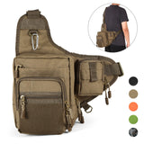 Fishing Bag Waterproof Canvas Hand Tool Bag Screws Nails Drill Bit Metal Parts Fishing Travel Makeup Organizer Pouch Bag Case
