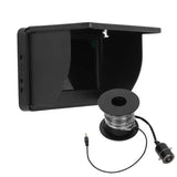 Fishing Camera Screen Set Underwater Fishing Camera 5.0in IPS Monitor 20m Cable 1000TVL IP67 Waterproof Fixed On for Ice Lake