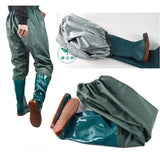 Fishing Clothes Hunting Wading Pants Waterproof Suit Breathable Chest Waders Oversize Trousers Rubber Material