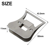 Fishing Equipment Feather Clip 50*43.5*11mm Fly Tying Tool Replacement Part Smooth Edges Sporting Goods For Fishing