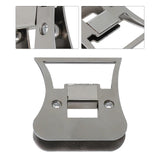 Fishing Equipment Feather Clip 50*43.5*11mm Fly Tying Tool Replacement Part Smooth Edges Sporting Goods For Fishing