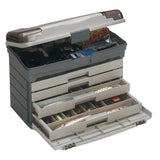 Fishing,  Four Drawer Tackle Box, Graphite/ Sandstone,freight free