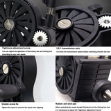 Fishing Line Winder Fishing Line Spooler Adjustable Portable Table Clamp Fishing Reel Machine Wire Winding Reclaimer Equipment