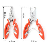 Fishing Plier Scissor Braid Line Lure Cutter Hook Remover etc. Fishing Tackle Tool Cutting Fish Use Tongs Multifunction Scissors
