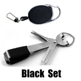 Fishing Quick Knot Tool Fast Tie Nail Knotter Line Cutter Clipper Nipper Hook Sharpener Fly Tying Tool Fishing Tackle