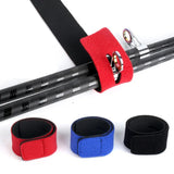 Fishing Rod Tie Holders Straps Fastener Hook Belts Loop Cable Cord Ties Belt Elastic Wrap Band Outdoor Fishing Tools Accessory