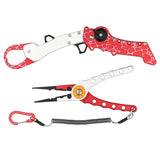 Fishing Tackle Set Stainless Steel Scale Fish Lip Grip Fish Control with Multifunction Pliers Equipment for Fishing