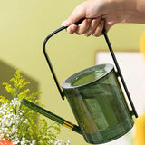 Flower Watering Can 1000ML Transparent Flower Can For Watering Portable Lawn Accessories For Living Room Garden Park Balcony