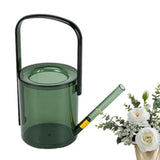 Flower Watering Can 1000ML Transparent Flower Can For Watering Portable Lawn Accessories For Living Room Garden Park Balcony