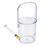 Flower Watering Can 1000ML Transparent Flower Can For Watering Portable Lawn Accessories For Living Room Garden Park Balcony