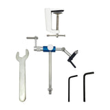 Fly Tying Vise for Fishing Rotary with Wrench Adjustable Alloy DIY Lure Maker Lure Maker files Tying Tool Desktop Fly Tying Vise