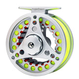 Fly fishing Rod 9FT Combo and Fly Fishing Reel Set 3/4 5/6 7/8WT Larger Arbor with Fly Fishing Flies