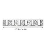 Foldable Hooks For Storage Bag Hanger Wall Punch-free Light Luxury Water Ripple Design Folding Door Hook Kitchen Bathroom