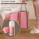 Folding Massage Buckets Feet Washbasin Insulation Thick Soak Foot Bath Bag Leakproof Foot Bath Massage Spa Pedicure