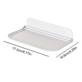 Folding Shelf Punch-Free Rack Bathrooms Shelves Folding Self-Adhesive Space-Saving Storage Shelves For Towels Cameras Tablets