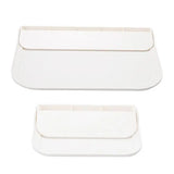 Folding Shelf Punch-Free Rack Bathrooms Shelves Folding Self-Adhesive Space-Saving Storage Shelves For Towels Cameras Tablets