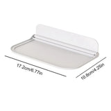 Folding Shelf Punch-Free Rack Bathrooms Shelves Folding Self-Adhesive Space-Saving Storage Shelves For Towels Cameras Tablets