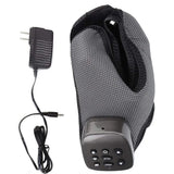 Foot Ankle Massager With Air Pockets Vibration Heating Acupuncture Points Pain Relief Massage Therapy for Heels Toes and Ankles