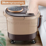 Foot Bath Artifact Footbath Household Electric Massage Heating Foot Bath Barrel with Automatic Foot Tub Foot Bath Massager