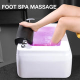 Foot Bath Basin For Beauty Salon Acrylic Massage Surfing Lights Water Foot Therapy Basin Pedicur Bowl Foot Spa Pedicure Machine