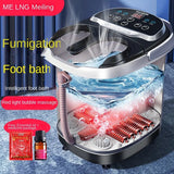 Foot Soaking Bucket Electric Massage Thermostatic Heating Automatic Foot Washing Household Intelligent High Deep Foot Bath Tub