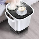 Foot Soaking Over The Calf Automatic Foot Bath Bucket Foot Washing Electric Heating Massage Deep Bucket Foot Soaker Tub