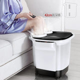 Foot Soaking Over The Calf Automatic Foot Bath Bucket Foot Washing Electric Heating Massage Deep Bucket Foot Soaker Tub