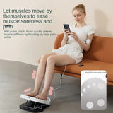 Foot massager pulse electric foot therapeutic machine ems intelligent acupuncture and moxibustion hot compress