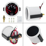 For 12V Gasoline Car 52mm Universal Smoke Len Tachometer RPM Turbo Boost Gauge 2 Bar PSI Water Temp Meter Oil Pressure Gauge
