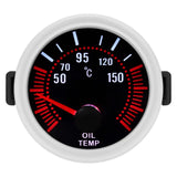 For 12V Gasoline Car 52mm Universal Smoke Len Tachometer RPM Turbo Boost Gauge 2 Bar PSI Water Temp Meter Oil Pressure Gauge