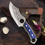 Forged Boning Knife,Stainless Steel Chef's Knife for Cutting Kitchen Knife for Hunting, Fishing, BBQ,Camping Survival Knife