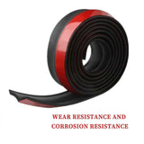 Front Bumper Blades Rubber Skirt Protection Spoilers Body Decorations Bumper Lip Strips Car Side Skirts Surrounding Collisions