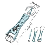 Fruit Cutters Shapes 6 In 1 Stainless Steel Fruit Tool Set Fruit Scooper Seed Remover Melon Baller Spoon Cutter Watermelon