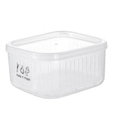Fruit Storage Containers Refrigerator Produce Container Box With Lid Multipurpose Fridge Organizer Storage Box Tray To Keep