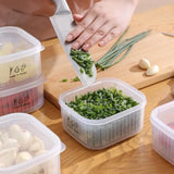 Fruit Storage Containers Refrigerator Produce Container Box With Lid Multipurpose Fridge Organizer Storage Box Tray To Keep