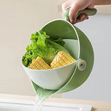 Fruit Strainer Bowl Draining Basin Washer For Vegetables Cleaning Tool Basket For Restaurant Home For Vegetables Rice Plums