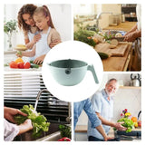 Fruit Strainer Bowl Draining Basin Washer For Vegetables Cleaning Tool Basket For Restaurant Home For Vegetables Rice Plums