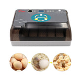 Full Automatic Incubator Brooder Farm Hatchery Machine 12 Egg Hatcher Chicken Automatic Egg Incubator Goose Bird Quail Brooder