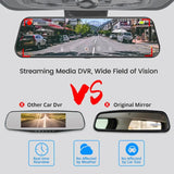 Full-screen Streaming Driving Recorder 1080P Single Lens Touch Screen 2.5DIPS Screen HD Night Vision