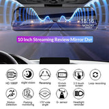 Full-screen Streaming Driving Recorder 1080P Single Lens Touch Screen 2.5DIPS Screen HD Night Vision